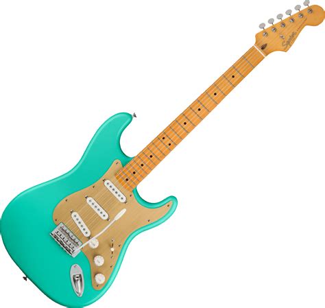 Squier Th Anniversary Stratocaster Vintage Edition Satin Seafoam