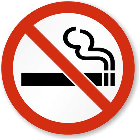 Printable No Smoking Signs Free - ClipArt Best