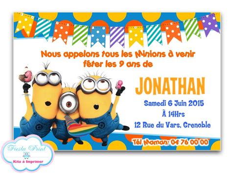 Carte Anniversaire Garçon 9 Ans Joyeux Anniversaire