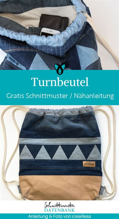 Turnbeutel N Hen Kostenlose Schnittmuster Datenbank