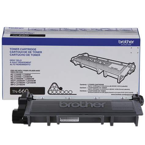 Brother Tn Original Black Toner Cartridge High Yield At Inkjetsuperstore