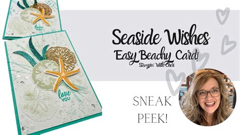 Seaside Wishes Send A FUN Beachy Card W Stampin Up Bundle YouTube