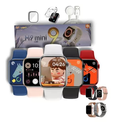 Relogio Smartwatch Gs Mini Series Mm Gpt Nfc Pulso Fino Frete Gr Tis