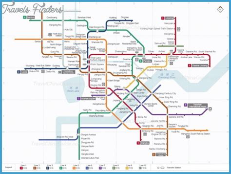 Hangzhou Subway Map - TravelsFinders.Com