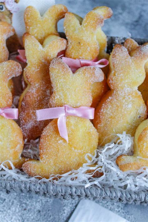 Häschen aus Quark Öl Teig Ostern rezepte backen Ostern backen