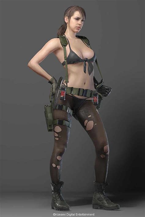 Metal Gear Solid Phantom Pain Stefanie Joosten Quiet Unfinished