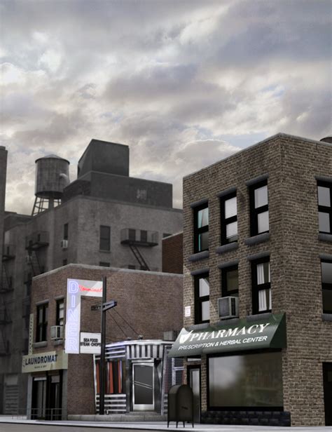 New York City Storefront 2025 - Free Daz 3D Models