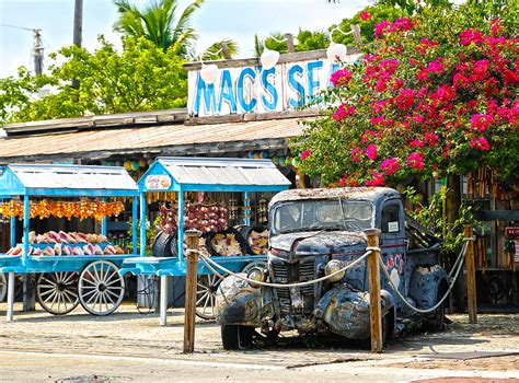 Macs Sea Garden Ii On Key West Florida Photograph By Lee Vanderwalker