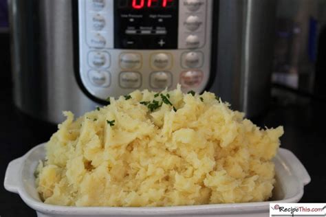 Instant Pot Mashed Parsnips Recipe This