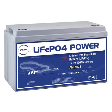 Bater A De Litio Fosfato De Hierro Nx Lifepo Power Un Wh V