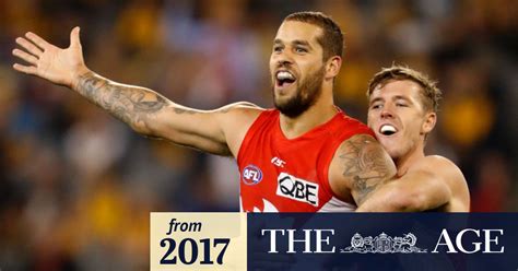 Sydney Swans Lance Franklin Luke Parker Fined For Breaking Drug Rules