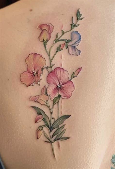 Pin By Kristina Watanabe On Birth Flower Tattoos Floral Arm Tattoo