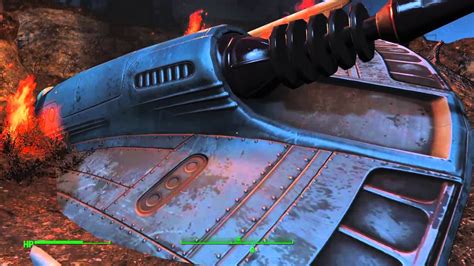 Fallout 4 UFO Crash Sight And Alian Blaster Location YouTube