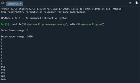 Program Of Armstrong Number In Python Easytechnotes