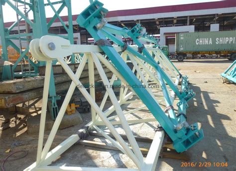 New M Jib Max Load Ton Topless Tower Crane Tower Crane Qtz