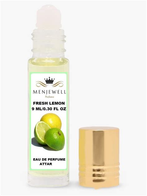 Menjewell Fragrances Fresh Lemon 9ml Fruity Attar Citrus Jiomart