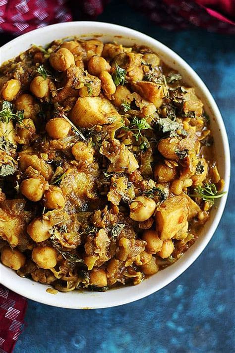 Chickpea Potato Curry (Chana Aloo) | Cook Click N Devour!!!