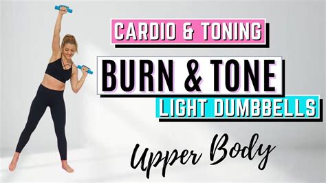 🔥30 Min Aerobic Dance With Dumbbells🔥cardio Workout For Fat Burn And Muscle Tone🔥no Jump Full