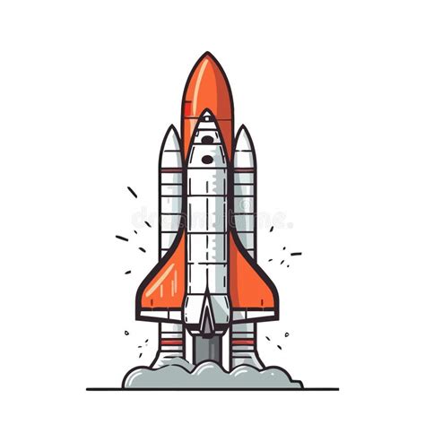 Nasa Space Shuttle Launch Clip Art