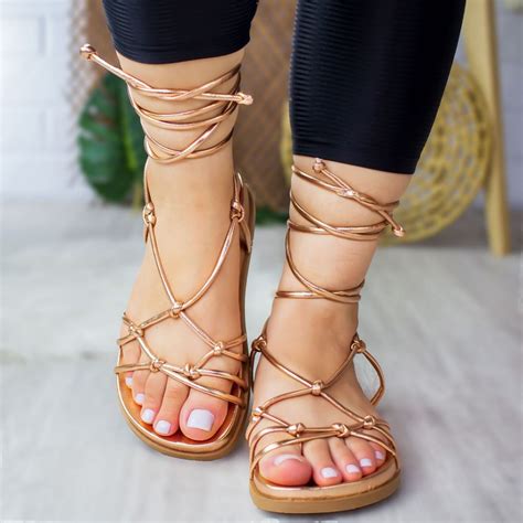 Sexy Strappy Sandals On Pretty Feet Tumblr Pics