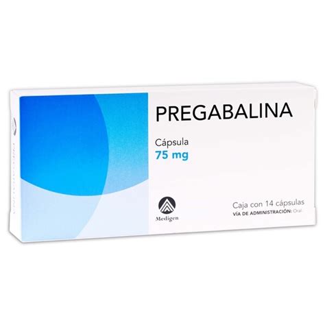 Medically Pregabalina C 14 Caps 75 Mg Farmacia A Domicilio