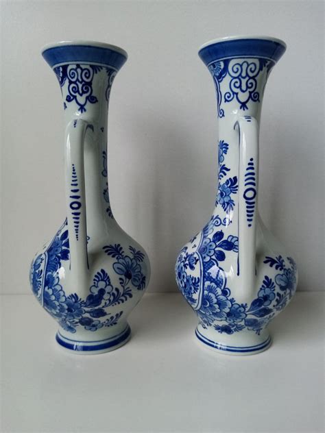 De Porceleyne Fles Delft Double Handed Vase Ceramic Catawiki