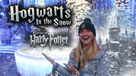 Visiting Hogwarts In The Snow Harry Potter Warner Bros Studio Tour