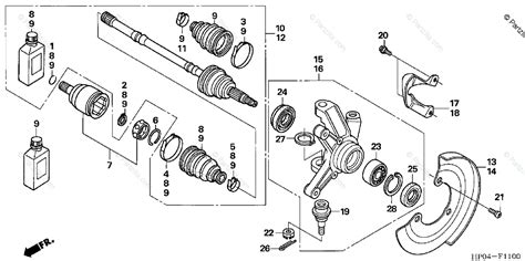 Honda Foreman Parts List