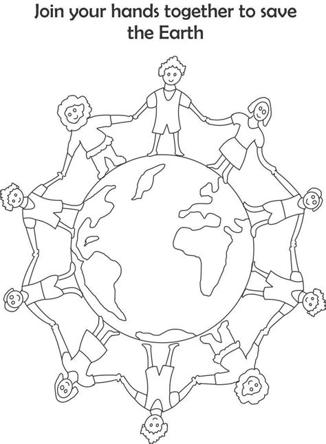 Earth Day Printable Coloring Page For Kids 4 Earth Day Printable