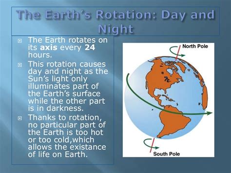 Earth Rotation And Revolution Ppt