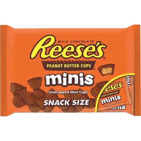 Reeses Snack Size Reeses Peanut Butter Cups Minis