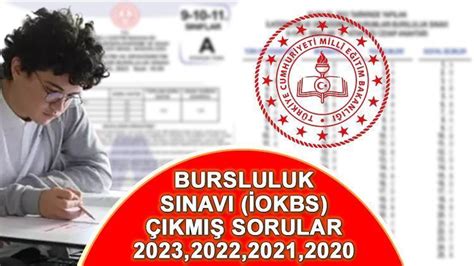 Bursluluk Sinavi Okbs Ikan Sorular Pdf G R Nt Le