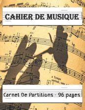 Cahier De Musique Carnet De Partitions Grang Format Pages Port Es