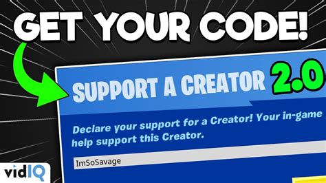 How To Get A Support A Creator Code For Fortnite 20 Update Youtube