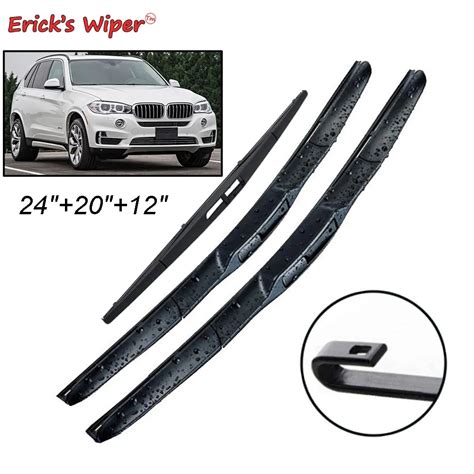 Ericks Wiper Front And Rear Wiper Blades Set For Bmw X5 F15 2013 2018