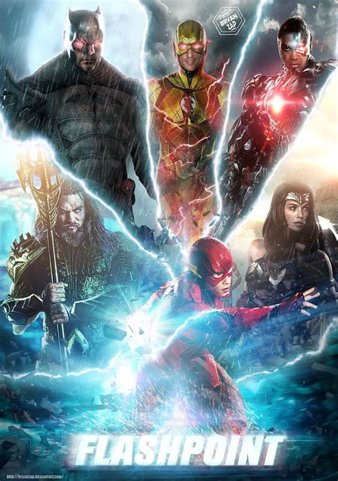 Flashpoint Dceu Movie Poster By Bryanzap Dc Extended Universe The