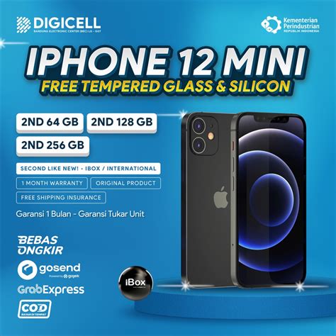 Jual IPHONE 12 MINI 64GB 128GB 256GB IBOX INTER SECOND Indonesia Shopee