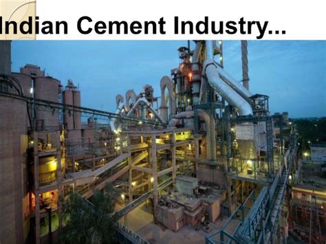 Indian Cement Industry