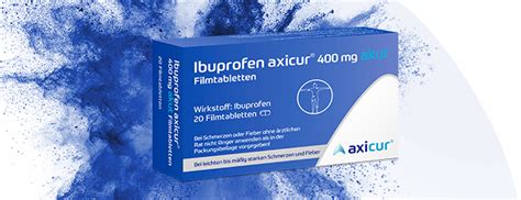 Ibuprofen Axicur Mg Akut Filmtabletten