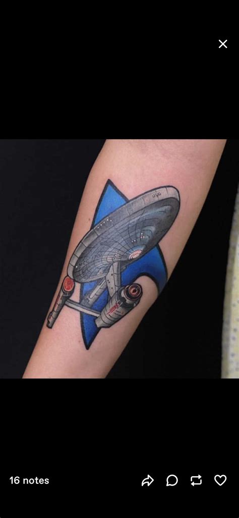 My New Star Trek Tattoo What Do You Guys Think Rtattoodesigns