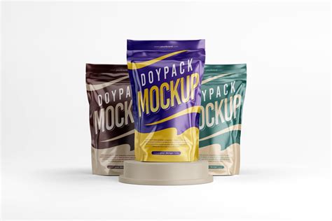 Doypacks Mockup Mockup World