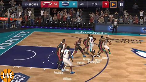 NBA LIVE 2019 MIAMI HEAT VS CHARLOTTE HORNETS Game Play Android