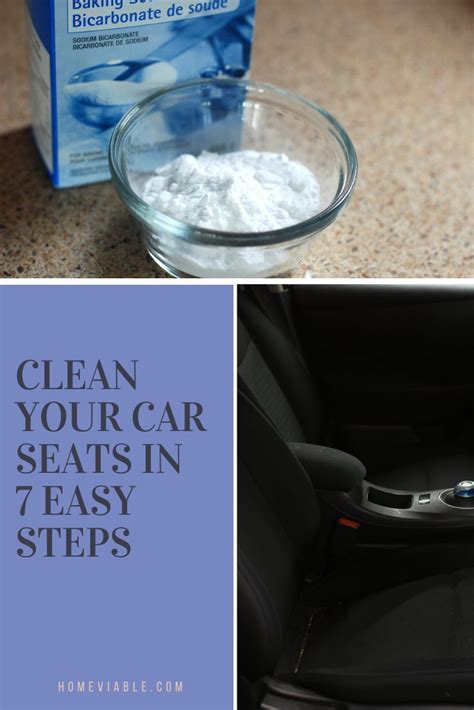 How To Clean Car Seats With Baking Soda All Natural Cleaning Products