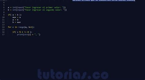 Numeros Impares Python Estudiar