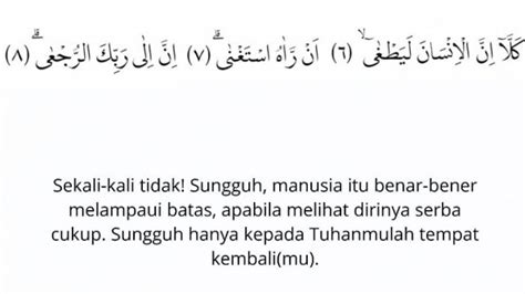 Tafsir Surah Al Alaq Ayat 6-8: Wahai Umat Manusia, Janganlah Melampaui Batas!