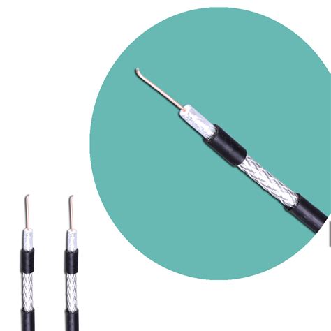 Rg59 75 Ohm Internet Rg59 Quad Shield Cable Rg6 Rg11coaxial Cable