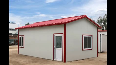 Movable Easy Building Light Steel Prefab House In Cyprus With Fast