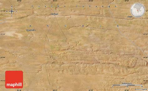 Satellite Map of Cania