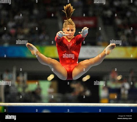 Shawn Johnson Gymnastics Bars