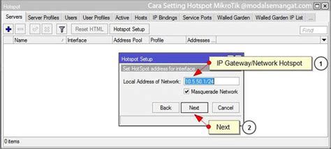 Cara Setting Hotspot Di Mikrotik Dengan Winbox Kreasi Ku